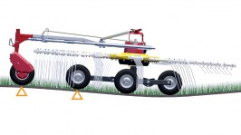 Pottinger Grassland Rake Multi Tast Drawing for all TOP rakes